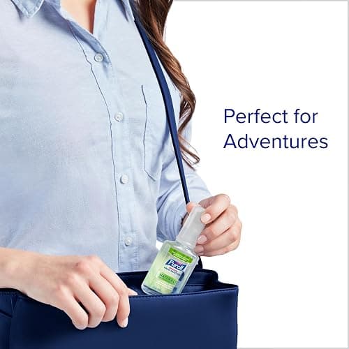 Purell Advanced Hand Sanitizer Naturals with Plant Based Alcohol, Citrus Scent, 2 Fl Oz Travel Size Pump Bottle (Pack of 6)- 9623-04-EC thumbnail 6