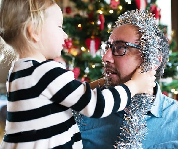Decora 33 Feet Silver Tinsel Garland, Christmas Metallic Hanging Tinsel Garland for Xmas Tree Home and Party Decoration (Pack of 2) thumbnail 6