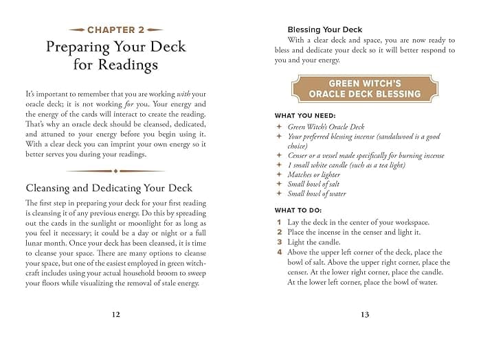 The Green Witch's Oracle Deck: Embrace the Wisdom and Insight of Natural Magic (Green Witch Witchcraft Series) thumbnail 5