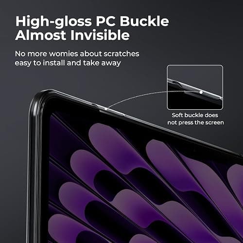 EooCoo [Ultra Thin Armor] Compatible with MacBook Air 15 inch Case M4 2025 2024 2023 M3 M2 A3241 A3114 A2941, [Matte Black Titanium] Matte Protective Hard Shell with Keyboard Skin, Black Titanium - Black Titanium Clear thumbnail 3