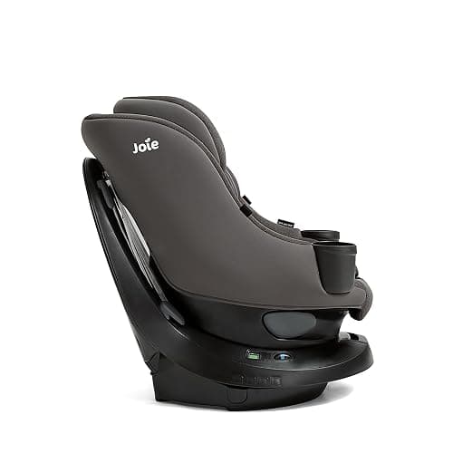 Joie Chili Spin 360 2-in-1 Rotating Convertible Car Seat with a 360 Spin and Easy Installation - Lower Anchor Attachment or Vehicle Belt Installation (Thunder) thumbnail 4