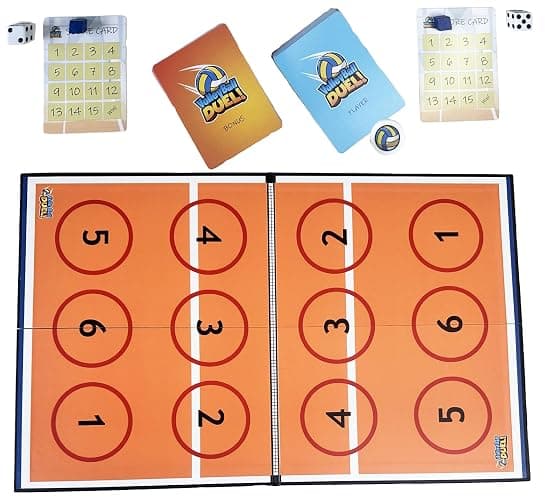 Volleyball Duel | Action & Strategy Volleyball Board Game | 2 Players thumbnail 3