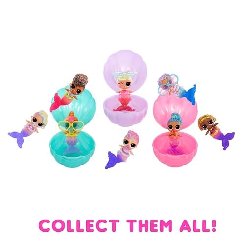 LOL Surprise Mermaids Baby Sisters with Color Change Tail, 8 Dolls to Collect, Fashion Accessories, Great Gift for Kids Ages 4+ thumbnail 9
