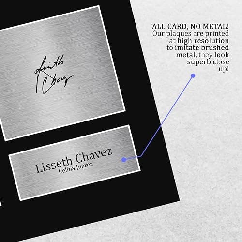 HWC Trading Lisseth Chavez The Rookie Celina Juarez Gifts Printed Signed Autograph Picture for TV Show Fans - US Letter (ID-007036) thumbnail 5