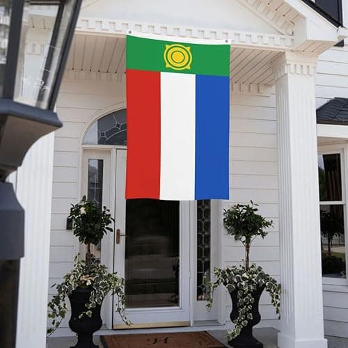 LIFANGMI Double Sided Flag of Khakassia Flag 3x5 FT Outdoor Flags Banners Durable Patio Indoor Decorative Flags Home Party Funny Flags 3by5 Flags thumbnail 2