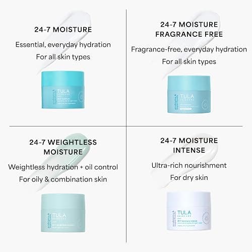 TULA Skin Care 24-7 Moisture Intense Ultra Hydrating Day & Night Cream - Ultra Nourishing Moisturizer for Face, Soothe Skin, Maintain Skin Balance & Improve Skin Smoothness thumbnail 8