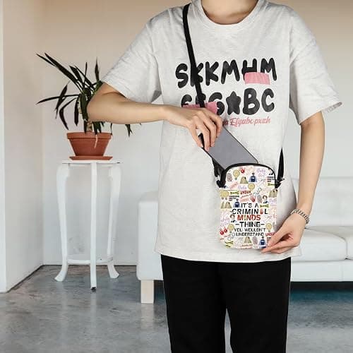 POFULL True Crime TV Show Merchandise Crime TV Show Inspired Crossbody Bag (IT'S A CRIMI) thumbnail 6