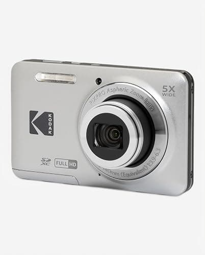 KODAK PIXPRO FZ55-GRY 16MP CMOS Sensor Digital Camera 5X Optical Zoom 28mm Wide Angle 1080P Full HD Video 2.7" LCD Vlogging Camera, Gray thumbnail 10