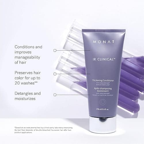 MONAT IR Clinical System – Complete Hair Care Restoration Kit with Thickening Shampoo, Conditioner & Thinning Defense Serum – Strengthens, Protects, & Revives Hair for Thicker, Fuller-Looking Results thumbnail 4