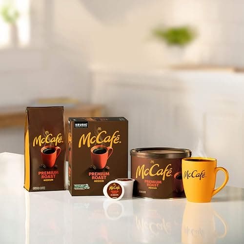 McCafe Premium Roast, Medium Roast Ground Coffee, 30 oz Canister thumbnail 10