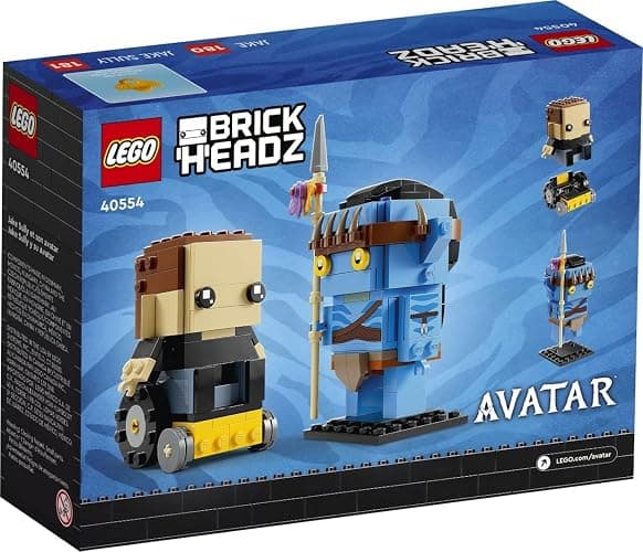 LEGO BrickHeadz Jake Sully & his Avatar (40554) Building Set thumbnail 2
