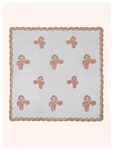 Floerns Women's Flower Embroidery Hair Scarf Headband Sheer Lace Hair Bandana thumbnail 4