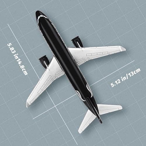 Sky Trek Model Airplanes New Zealand Airplane Airlines Plane Aircraft Model for Display Collection and Gifts. thumbnail 3