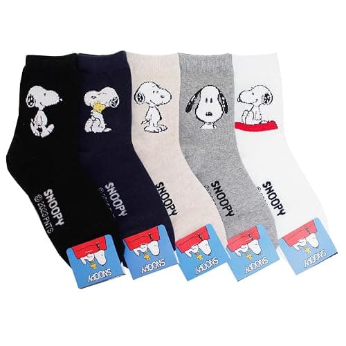 EVEISOCKS The Peanuts Cartoon Movie Series Women's Original Socks thumbnail 2