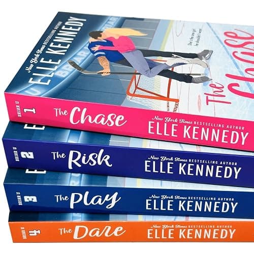 Briar U Series Books (1 - 4) Collection Set by Elle Kennedy (The Chase, The Risk, The Play & The Dare) thumbnail 2
