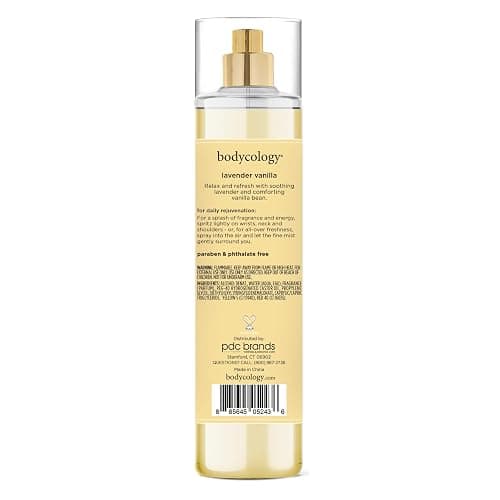 Bodycology Long-Lasting Fragrance Body Mist, Lavender Vanilla, 8 fl oz thumbnail 8