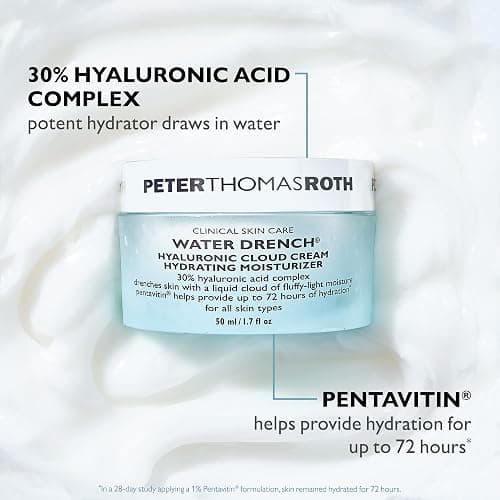 Peter Thomas Roth | Water Drench® Hyaluronic Cloud Cream | Hydrating Moisturizer for Face, Up to 72 Hours of Hydration for More Youthful-Looking Skin, Fragrance Free thumbnail 9