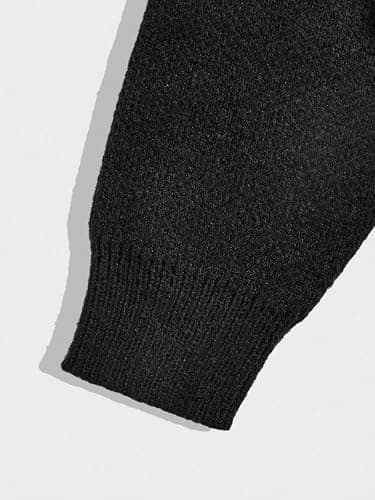 SHENHE Men's Crew Neck Graphic Sweater Long Sleeve Gothic Loose Sweater Pullover Top thumbnail 4
