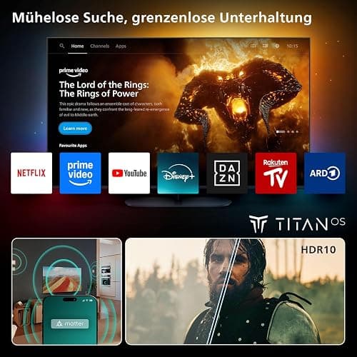 Philips 32PHS6000 HD LED Smart TV - 32 Zoll Display mit Pixel Plus, Titan OS Plattform Und Dolby Digital Sound - Funktioniert Mit Alexa Und Google Sprachassistent thumbnail 7