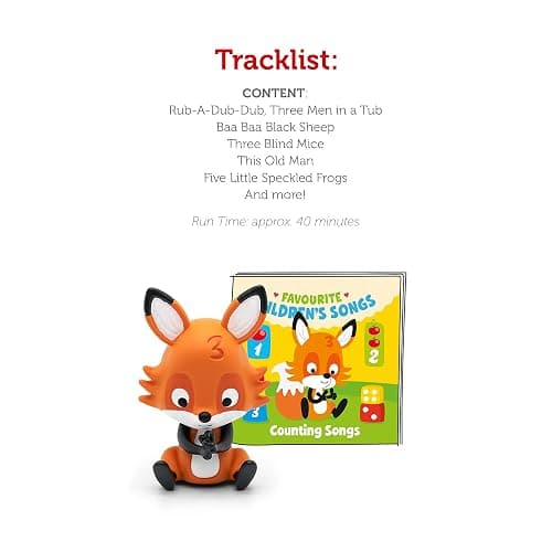 Tonies Favorite Children's Songs: Counting Songs Audio Toy Figurine thumbnail 5