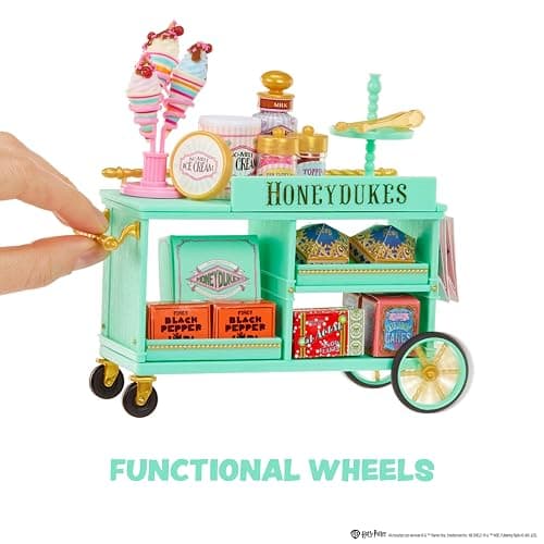 MGA's Miniverse Make It Mini Honeydukes Trolley Harry Potter Mini Collectibles, 50+ Pieces, DIY, Resin Play, Replica Food, NOT Edible, Collectors, 8+ thumbnail 3