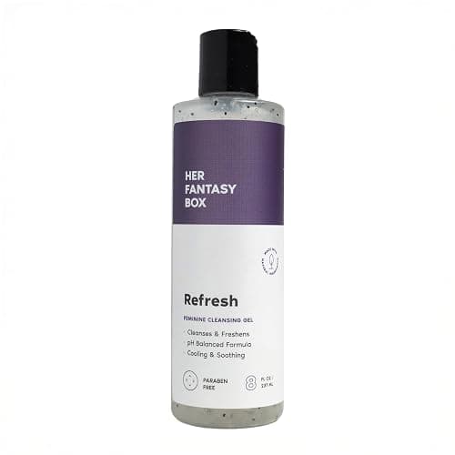 Her Fantasy Box | Refresh pH Balancing Shower Gel - Natural Feminine Hygiene Solution for Gentle Cleansing, Odor Control, and Skin Nourishment - pH-Balanced Formula for All Skin Types (8 oz) - Image 1