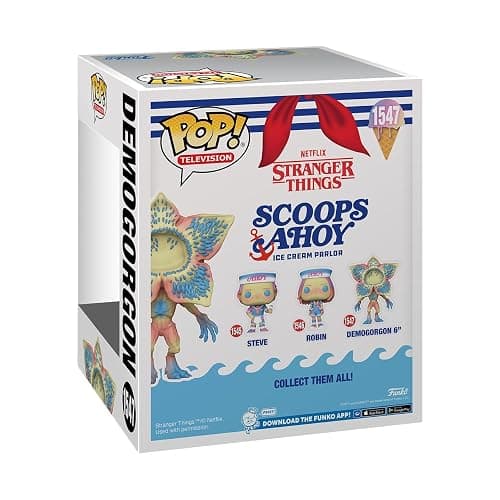 Funko POP! Super: Stranger Things - Demogorgon - (Scoops Ahoy) - Collectable Vinyl Figure - Gift Idea - Official Merchandise - for Kids & Adults - TV Fans - Model Figure for Collectors and Display thumbnail 4