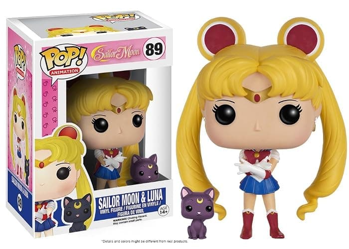 Funko POP Anime: Sailor Moon with Luna Action Figure - Image 1