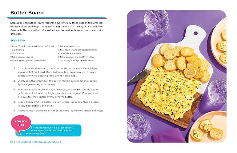 The Unofficial TikTok Cookbook, Volume 2: 75 (More!) Internet-Breaking Recipes for Meals, Snacks, Drinks, Treats, and More! (Unofficial Cookbook Gift Series) thumbnail 4