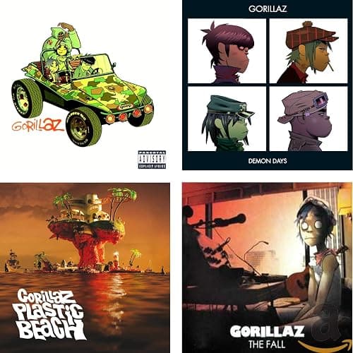 Gorillaz - Demon Days - Plastic Beach - The Fall - Gorillaz Album Bundling - Image 1