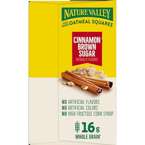 Nature Valley Soft Baked Oatmeal Squares, Cinnamon Brown Sugar, 12 Bars, 14.88 oz thumbnail 5