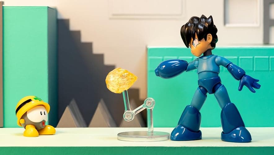 Jada Toys Mega Man Wave 3 Action Figure with Neo Metal Figure 1:12 Deluxe Scale 6" Tall, Fully Articulated, Collector Packaging thumbnail 8