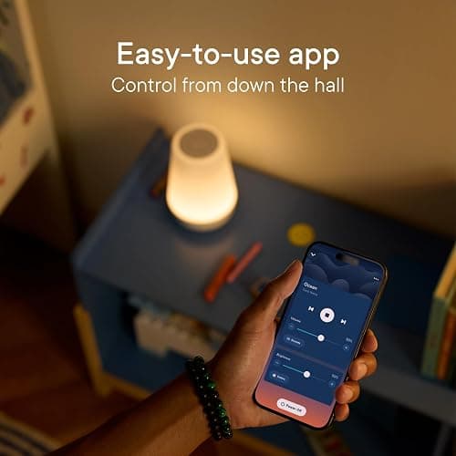 Hatch Rest Baby Sound Machine, Night Light | 2nd Gen | Registry Essential, Sleep Trainer, Routine Builder, Time-to-Rise Alarm Clock, White Noise Soother, Nursery Stories, Toddler Kids Bedroom (Wi-Fi) thumbnail 4