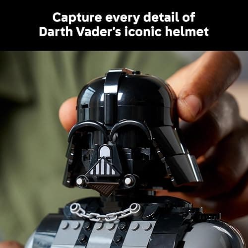 LEGO Star Wars Darth Vader Bust - Collectible Building Set for Adults, Ages 18+ - Star Wars Gift for Men & Women - with Darth Vader Minifigure - Bedroom or Shelf Decor - 75439 thumbnail 4