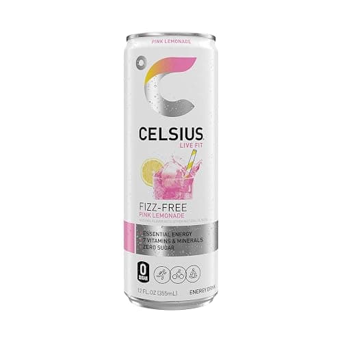 CELSIUS Fizz Free Pink Lemonade, Sugar Free Energy Drink, 12 Fl Oz (Pack of 12) thumbnail 5