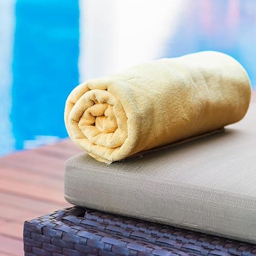 ECO Towels 6-Pack Bath Towels - Extra-Absorbent - 100% Cotton - 27in x 54in - Towels for Bathroom - Extra Large Shower Towels thumbnail 4