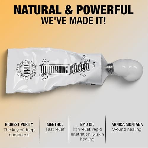 Proinnate Numbing Cream Max Strength Deep Numbing Cream with Menthol, Emu Oil and Arnica (1 Pcs(1x30g)) thumbnail 4