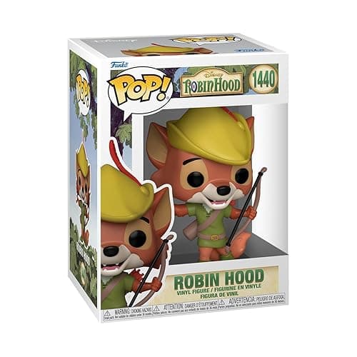 Funko POP! Disney: Robin Hood - Collectable Vinyl Figure - Gift Idea - Official Merchandise - for Kids & Adults - Movies Fans - Model Figure for Collectors and Display