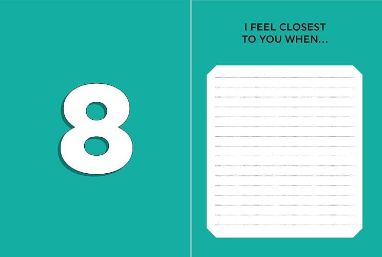 What I Love About You: 30 Things I Love About You and the Reasons Why I Love You Fill-in-the-Blank Gift Book. Anniversary Gifts for Couples, Her and Him (What I Love About You Series Books) thumbnail 3