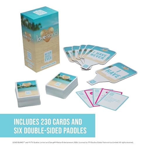 Never Have I Ever Love Island - Love Island Party Game - Uncover Secrets, Share Stories, and Clear Your Hand - The Classic Viral Hilarious and Funny Icebreaker for Adults, 3-6 Players, Ages 17+ thumbnail 6