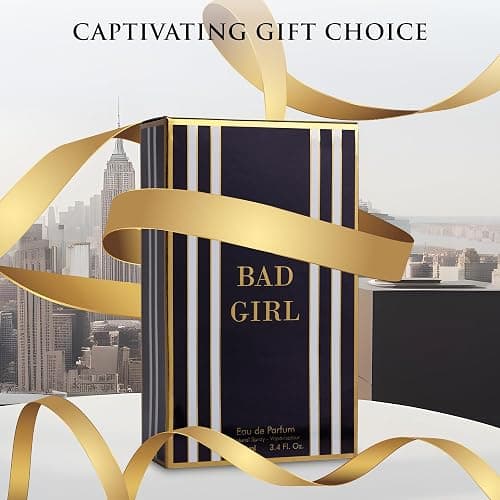 Bad Girl Eau De Parfum for Women - Top Notes of Bergamot & Lemon Blend with Almond & Coffee - Middle Notes of Vanilla, Cinnamon & Cacao - Perfume Suitable For Day & Night - Elegant 100ml Bottle thumbnail 7