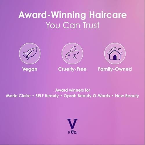 V&CO. Beauty Wave Babe Styling Products, Including Mousse, Cream and Texturizing Spray, Frizz Control & Volume, Lightweight Flexible Hold,Hydrating Hair Styling Product with Peptides & Bamboo Extract thumbnail 8