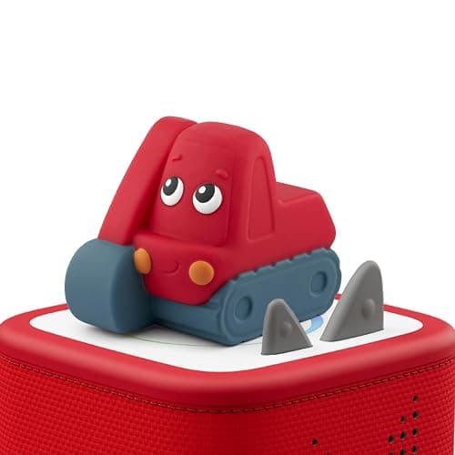 My First Tonies: Construction Set - Excavator, Cement Mixer, and Truck Soft and Squeezable Audio Toy Figurines thumbnail 5