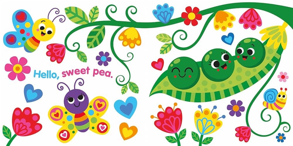 Tiny Touch: Love Bugs - Tiny Touches for Tiny Hands - A First Sensory Board Book for Toddlers, Ages 6+ Months - A Fun Book About Colors, Animals, and Bugs thumbnail 4