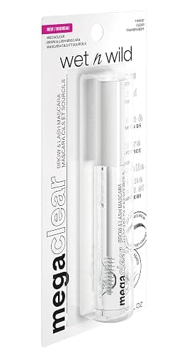 wet n wild Mega Clear Brow & Lash Mascara - Sculpts Brows, Defines Lashes, Conditioning with Soy Protein & ProVitamin B5, Primer & Top Coat, Cruelty-Free & Vegan - Clear thumbnail 12