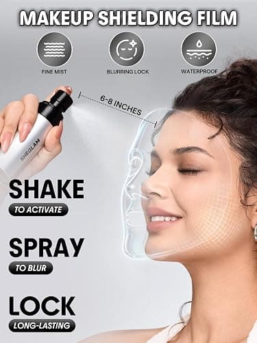 SHEGLAM Camera On Blurring Waterproof Setting Spray Matte Long-lasting for Perfect Foundation Makeup thumbnail 4