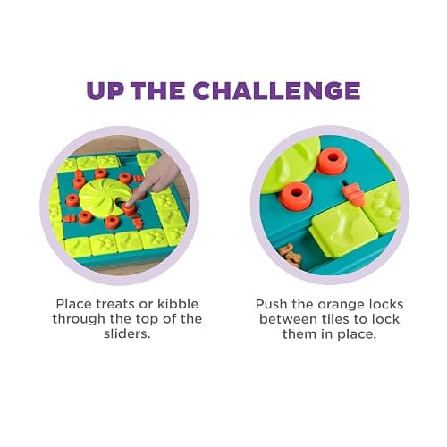 Outward Hound by Nina Ottosson MultiPuzzle – Interactive Dog Treat Puzzle Enrichment Toy, Level 4 Expert thumbnail 4