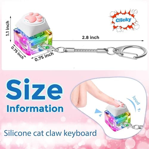 Keyboard Fidget Keychain thumbnail 2