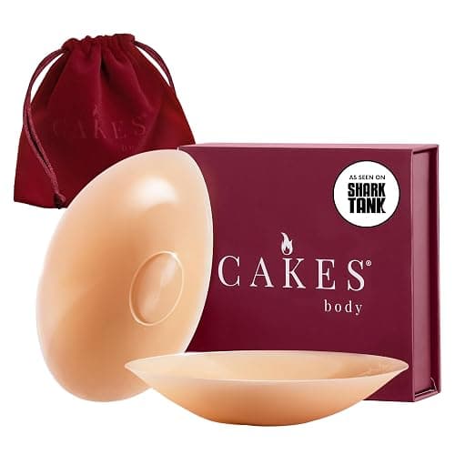 CAKES Body® sticky Circle Nipple Covers for Women - The Viral Sticky Boobs With an Adhesive-free nip nook™ - Image 1