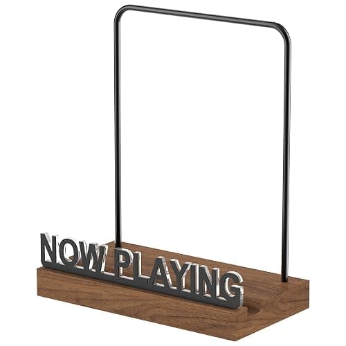 KORRTFID Now Playing Vinyl Record Stand, Illuminated Vinyl Record Stand, Warm White Light with Fingerprint Resistant Acrylic Letters thumbnail 9